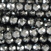 1 Strang (~39cm) echte Terahertz Steinperlen, facettiert ~2,2mm