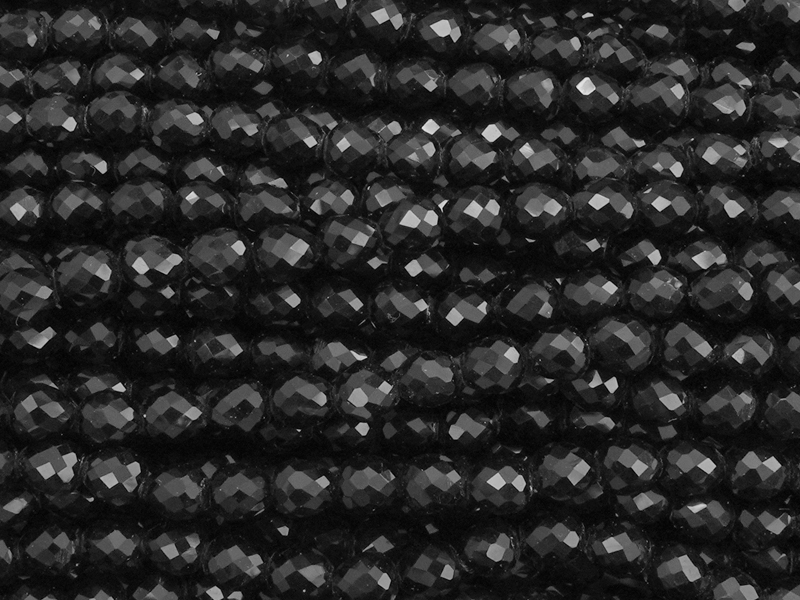 erdbeerförmige, facettierte Glitzerperlen Tropfen 4mm, Farbe