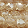1 Strang (~100 Stk.) facettierte Erdbeerchen ~4mm