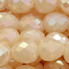1 Strang (~100 Stk.) facettierte Erdbeerchen ~4mm
