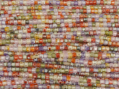 bunte würfelförmige Zirkonia Perlen 2,5mm