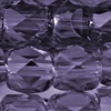 1 Strang (~100 Stk.) facettierte Tönnchen ~4mm, Amethyst
