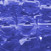 1 Strang (~100 Stk.) facettierte Tönnchen ~4mm, Sapphire