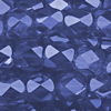 1 Strang (~100 Stk.) facettierte Tönnchen ~4mm, Smoky Imperial Blue