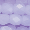 1 Strang (~100 Stk.) facettierte Tönnchen ~4mm, Violet Opal
