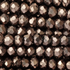 1 Strang (~150 Stk.) facettierte Rondellen MEDIUM