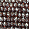 1 Strang (~150 Stk.) facettierte Rondellen MEDIUM