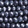 1 Strang (~150 Stk.) facettierte Rondellen MEDIUM