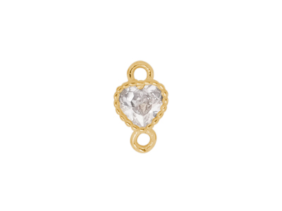 goldener kleiner Link Connector Verbinder zum Schmuckmachen