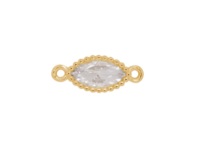 goldener kleiner Link Connector Verbinder zum Schmuckmachen