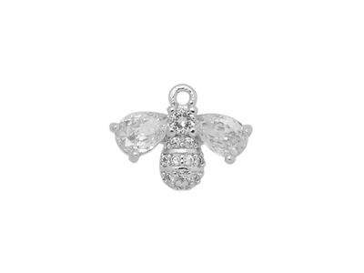 Anhänger Biene silber
