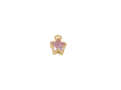 goldener kleiner Schmuck Anhänger, Stern