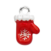 kleiner Anhänger, Weihnachtshandschuh ~16x10mm