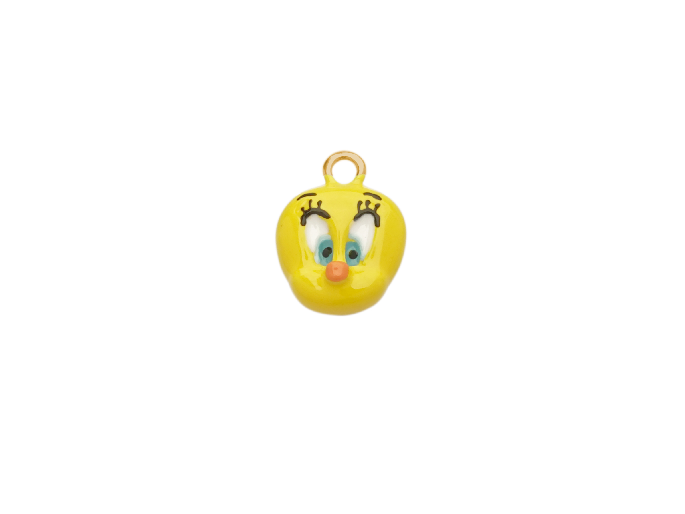 kleiner Schmuck Anhänger aus Metall - Tweety
